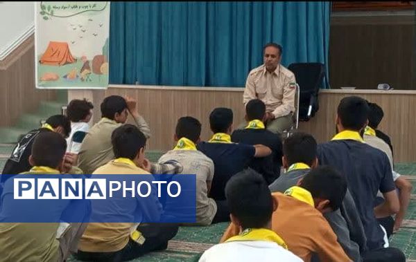  پیش اردوی ملی دانش‌آموزان پیشتاز استان یزد