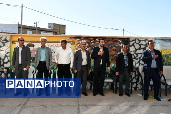  "سپاس معلم"  در مدرسه حاج حسن اسدی شهر فیض آباد مه‌ولات