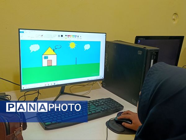 کلاس یادگیری کار با رایانه در کانون لقمان