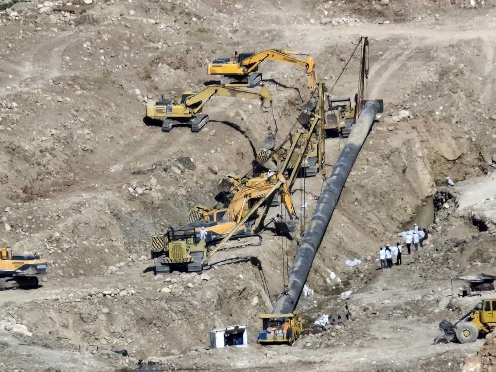 پیشرفت ۹۰ درصدی ابر پروژه  خط لوله نهم انتقال گاز سراسری