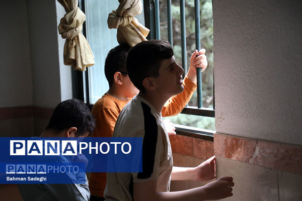 بازدید خبرنگاران از مجتمع نابینایان شهید محبی منطقه 5 شهر تهران