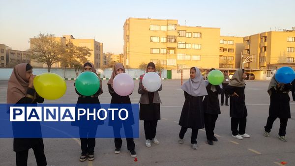 المپیاد ورزشی درون مدرسه ای در دبیرستان نورالهدی ناحیه ۷ مشهد