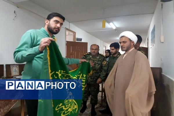 گرامیداشت هفته نیروی انتظامی در دبیرستان شهید مجید دهنوی