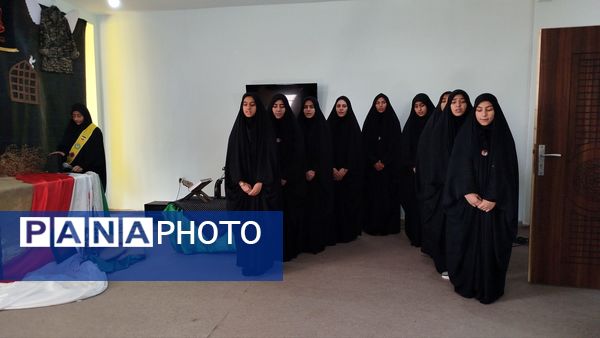 تشییع شهید گمنام در دبیرستان نورالهدی کبودراهنگ 