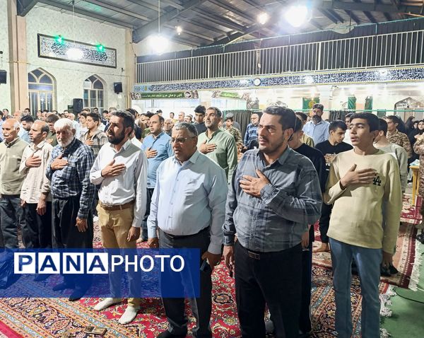 اولین یادواره شهید مهر علی پور ابراهیم در اسلام آباد غرب