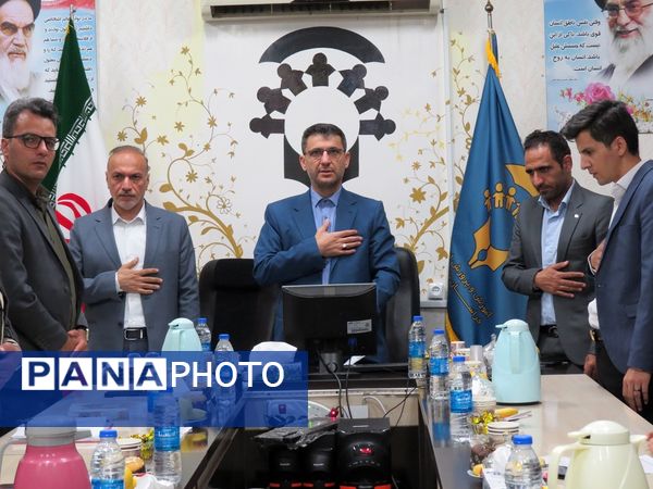 نشست معاون پیشگیری و تشخیص توانبخشی سازمان آموزش پرورش استثنایی کشور با مدیران مرکز  استان