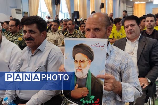 برگزاری مراسم اولین سالگرد شهادت شهدای خدمت در مصلی رباط کریم