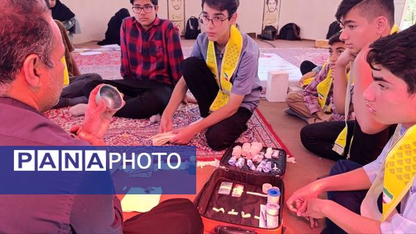  پیش اردوی ملی دانش‌آموزان پیشتاز استان یزد