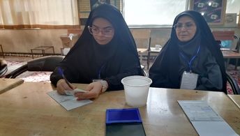 چهاردهمین دوره انتخابات ریاست‌جمهوری در دبستان سروقد ناحیه یک مشهد