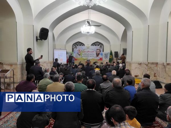 یادواره سردار شهید علیرضا عاصمی و سردار شهید قاسم سلیمانی در زیارتگاه شهید آیت الله سید حسن مدرس
