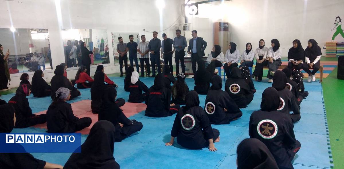 تیم تک رأس بندرعباس قهرمان مسابقات کونگ فو شهرستان شد