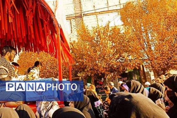 تشییع پیکر مطهر شهدای گمنام در سرار شهرستان برخوار