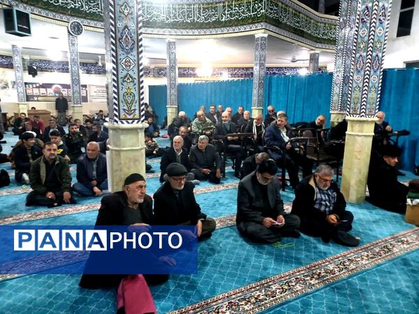 برگزاری مراسم شهرستانی به‌مناسبت تدفین شهیدان نصرالله و صفی‌الدین در شهرستان فیروزکوه