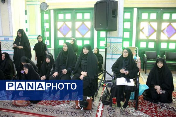 سوگواره احلی‌من‌العسل در شهرستان سمنان 