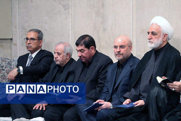 مجلس بزرگداشت شهدای خدمت در محضر مقام معظم رهبری