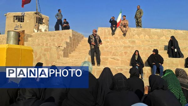 حس و حال دختران دانش‌آموز قم در اردوی راهیان نور