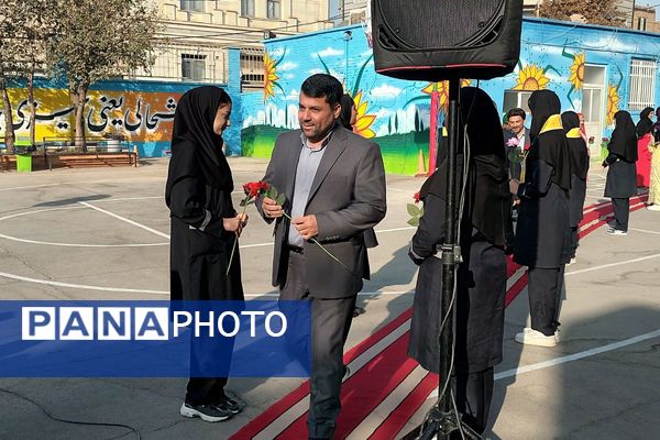 افتتاحیه جشنوارهی بازیهای مهارتی-ورزشی در مدرسه زهرهوند قرچک