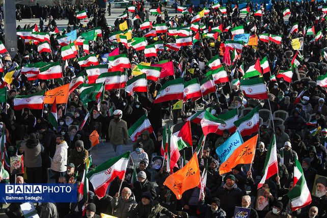 مراسم گرامیداشت حماسه ۹ دی - تهران