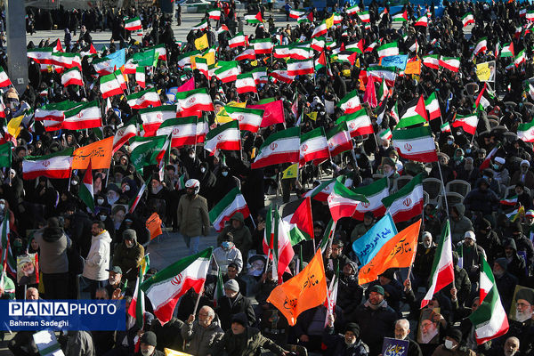 مراسم گرامیداشت حماسه ۹ دی - تهران