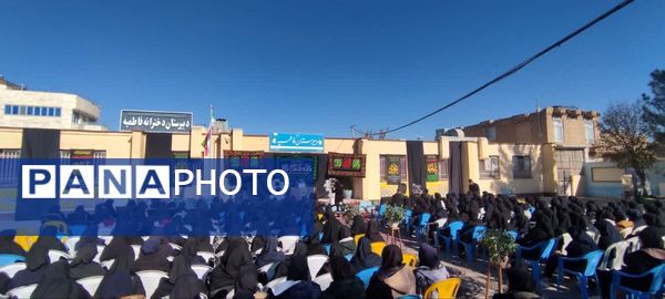  مراسم شهادت حضرت فاطمه زهرا (س) در دبیرستان دخترانه فاطمیه