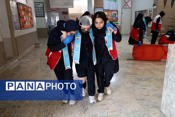 بیست و هفتمین مانور سراسری زلزله در آذربایجان غربی