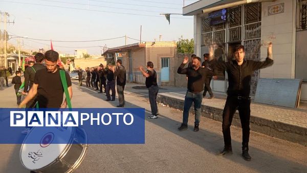 هیات‌ عزاداری‌ در شهر وردنجان‌‌ 