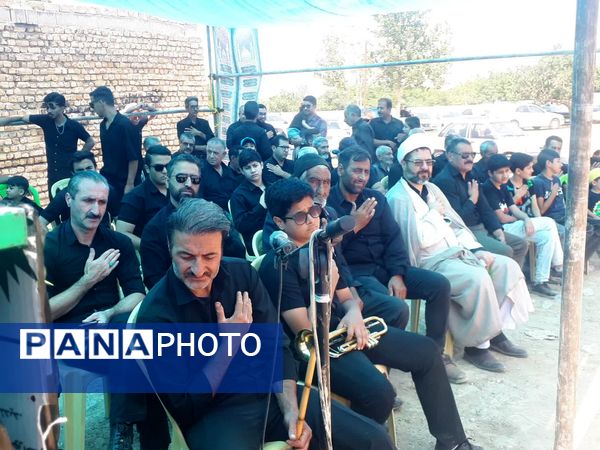 آیین شبیه خوانی عاشورا در روستای مهمانک
