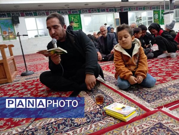 فاطمیه در تکیه حسینی فدافن شور جوانی  شعور دینی