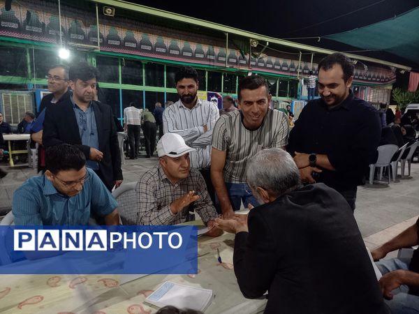 برپایی موکب خدمت در گلستان شهدای اصفهان با حضور فرماندار اصفهان 
