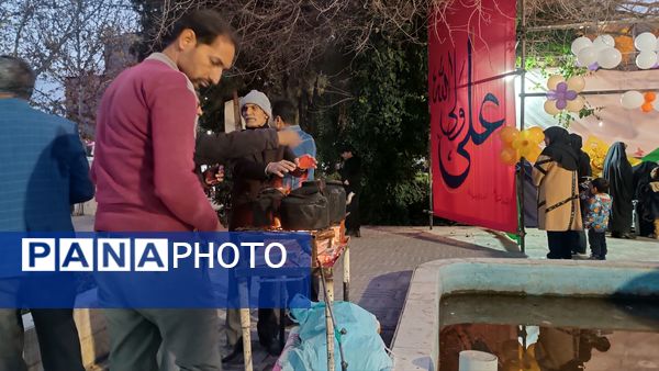 جشن خیابانی مهر علوی در شهرستان کاشمر 