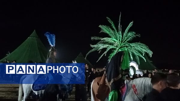 هنری متفاوت در فضاسازی خیمه‌گاه عاشورایی