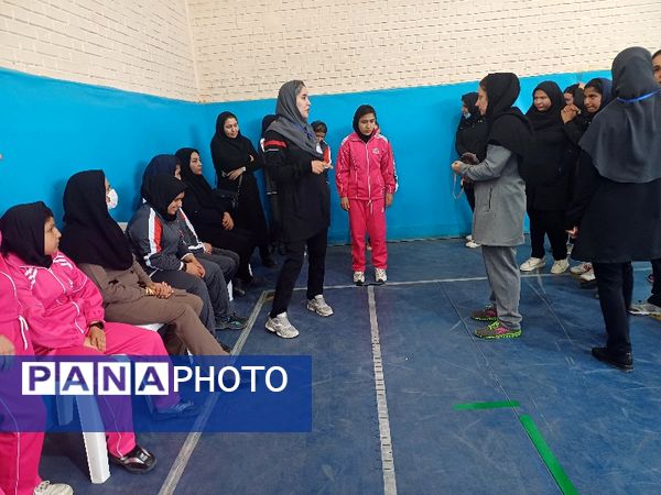 مسابقات ورزشی دانش‌آموزان مقطع متوسطه با نیازهای ویژه ذهنی استان خراسان شمالی 