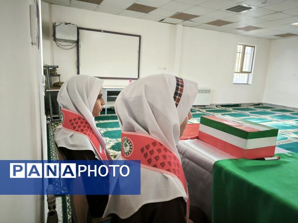 انتخابات شورای دانش آموزی در دبستان دخترانه شطیطه ۲