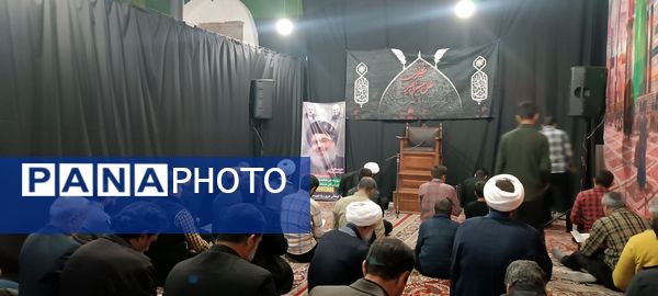 برگزاری مراسم عزاداری به‌مناسبت شهادت سید حسن نصرالله در خلیل آباد