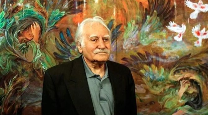 نگاهی گذرا بر زندگی نامه استاد فرشچیان از زبان خبرنگار پانا