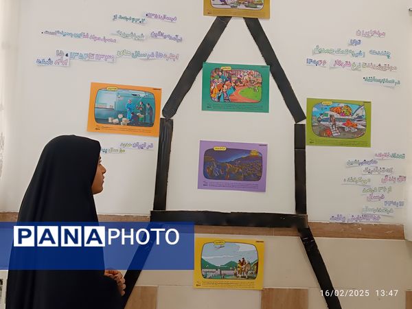 بازدید مسئول اتحادیه انجمن اسلامی یزد از دبیرستان دخترانه شهید زینلی بهاباد