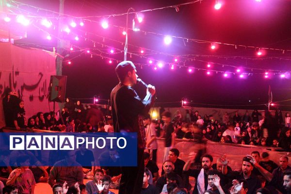 مراسم عزاداری شب هفتم ماه محرم الحرام در هیات مکتب‌‌‌الزهرا حاجی‌آباد 