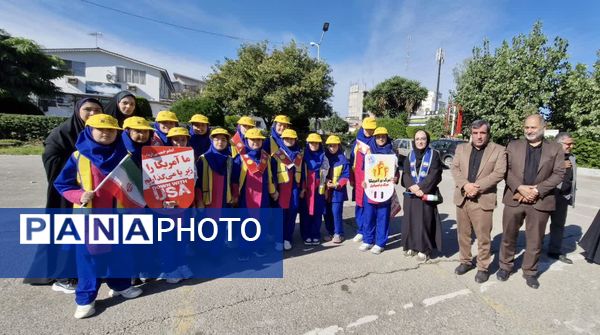 محمودآباد یکصدا علیه استکبار 