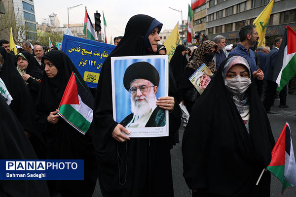 مراسم راهپیمایی روز قدس در تهران
