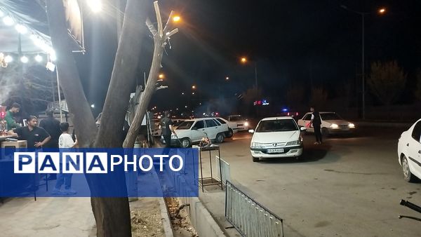 برپایی موکب ساقی عطشان بمناسبت شب قدر در خلیل آباد