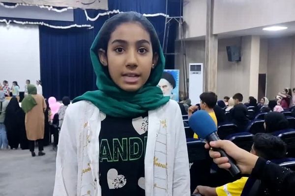 دختران غدیر حاجی آباد برای رژیم کودک کش اسرائیل خط و نشان کشیدند 