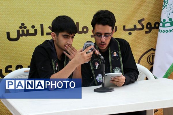 روایت تصویری از راه عشق مشهد در سوگ امام رضا(ع)
