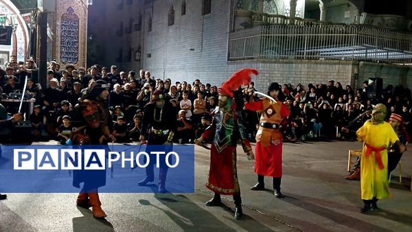 تعزیه‌خوانی در مسجد الهادی اهواز
