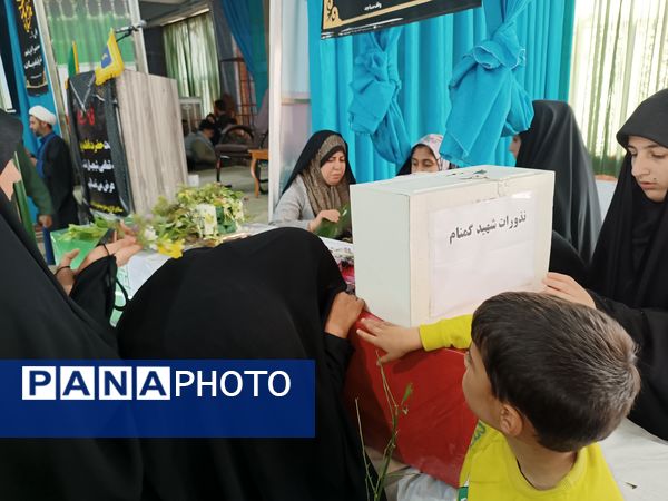 عطر حضور شهید گمنام در نماز جمعه فارسان