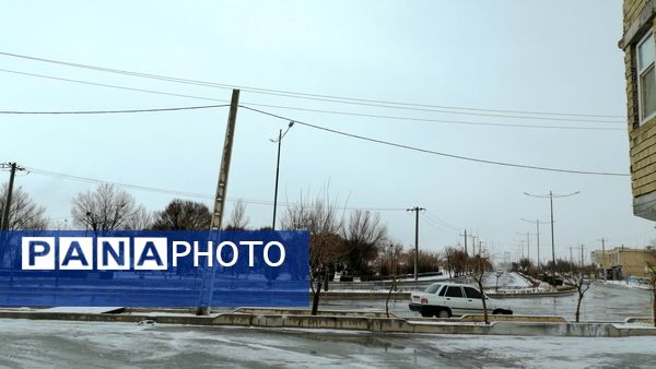 بروجن در پوشش سفیدی برف