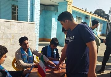 انتخابات شورای دانش آموزی در دبیرستان شاهد ابوذر غفاری نیشابور