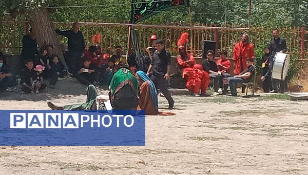 تعزیه خوانی واقعه عاشورا در روستای چکنه علیا خراسان رضوی 
