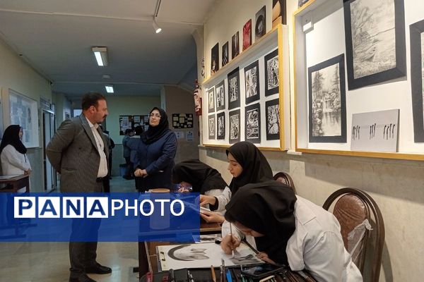 بازدید از هنرستان آفرینش پردیس