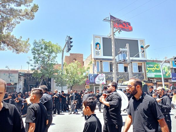مهدیه کاشمر؛ میزبان عزاداری روز هشتم محرم 