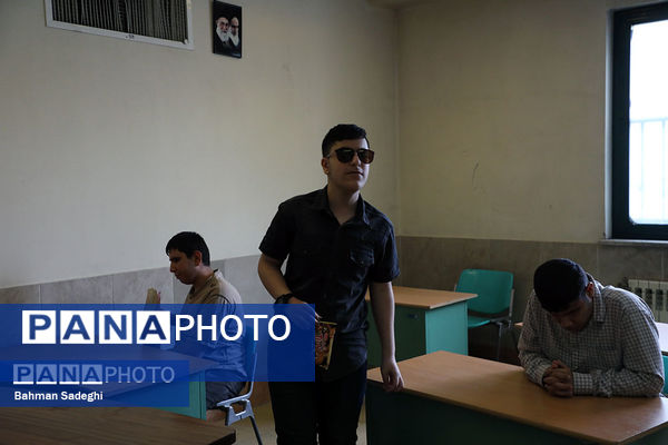 بازدید خبرنگاران از مجتمع نابینایان شهید محبی منطقه 5 شهر تهران